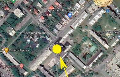 Na prenájom parkovacie miesto, Poštová ulica, Trnava