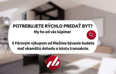 RK Riešime bývanie kúpi váš byt!