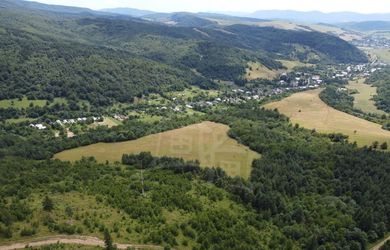 Exkluzívny pozemok s očarujúcou panorámou nad obcou Osadné - 8.64 ha