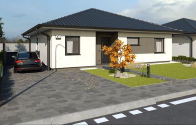 PNORF – novostavba 4i RD 120 m2, pozemok 510 m2, tep. čerpadlo, IBV Sever - Madunice