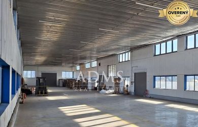 Skladová hala v Turč. Tepliciach - prenájom 1 650 m2, prípadne aj časť