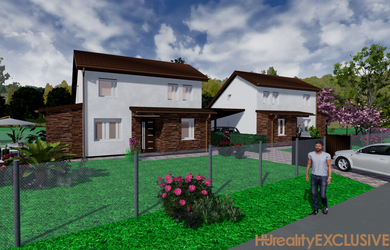 Predaj 4i podkrovný RD (98,62 m2), 296,47 m2 pozemok, Bezenye