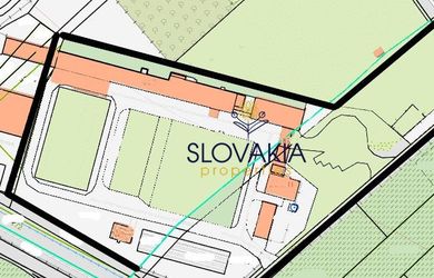 Na predaj pozemok  s budovami a skladom