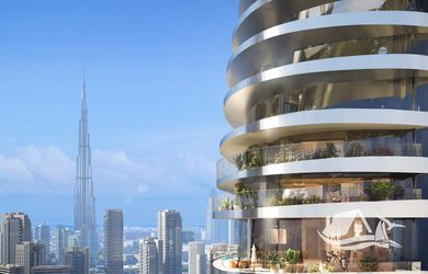 DAMAC ALTITUDE – Luxusní apartmány s výhledem na kanál v srdci Dubaje