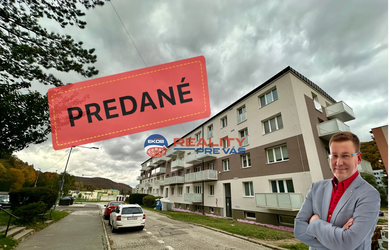 Reality  Pre Vás  - Predaj - 2 izbový byt  SNP  Tr. Teplice