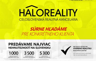 HALO reality - Kúpa jednoizbový byt Fiľakovo