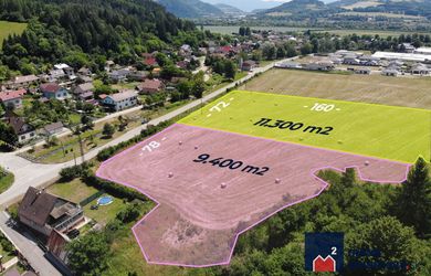 Pozemok na investíciu a development | 9.400 m2 | Svederník | okr. Žilina