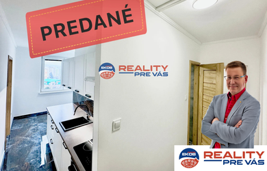 Reality Pre Vás -Predaj 2 izbový byt  - Trenčín Juh Predane