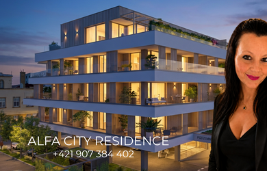 Alfa City Residence | 2-izbový byt v centre Popradu