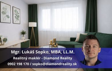 Ponúkame na predaj menší 2 izbový byt - ulica Užhorodská, Košice - Juh