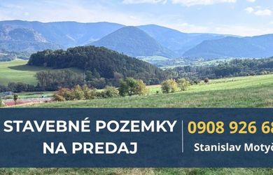 Stavebné pozemky na predaj – Žilina, Trnové | výhľad na Malú Fatru
