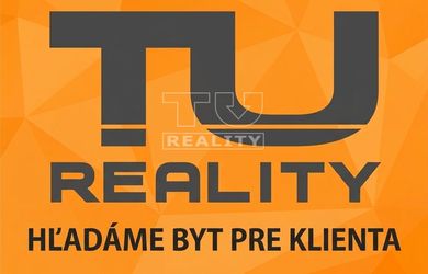 Pre nášho klienta hľadáme 2-izbový byt v tehlovom dome Žilina centrum