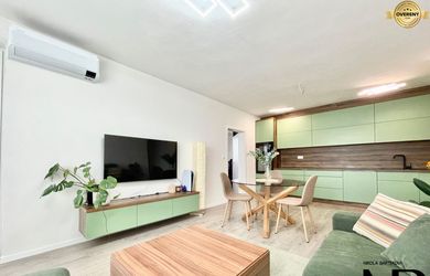 Na prenájom štýlový 2-izbový byt s loggiou a parkovaním,TN,Na pažiti
