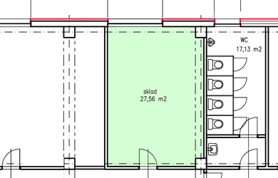 Miestnosť 27,56m2