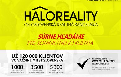 HALO reality - Kúpa dvojizbový byt Partizánske