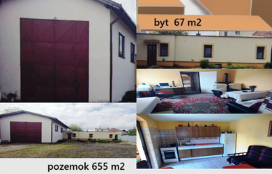 Investičná ponuka - 2 izbový rodinný dom a dielňa, Kuraľany, Levice