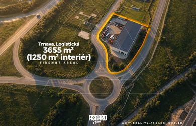 Moderný obchodný areál so skladovými a admin priestormi