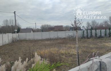 Predaj stavebného pozemku Gabčíkovo