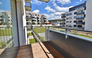 Prenájom 2 izbový byt, Balkón, Novostavba, Parking, Pri Vápenickom potoku 53A, Záhorská Bystrica