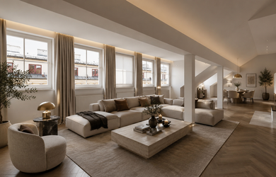 OCCAM | 5i PENTHOUSE (339m2) v historickom centre Bratislavy