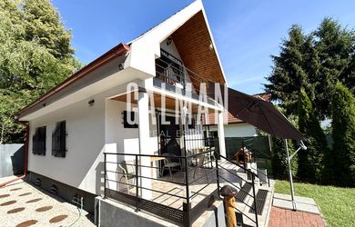 NADŠTANDARDNÁ, moderne zariadená 4i rekreačná chata pri lese , NOVOSTAVBA, Gabčíkovo- Prístav,