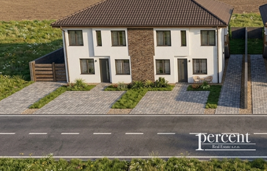 NA PREDAJ | 3 - izbový byt 81,32 m² | S terasou 11,72 m²  | Parkovacím státím pre dve vozidlá | Veľký Meder | Štvorbytovka