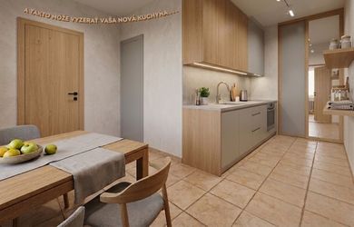 ZNÍŽENÁ CENA ! 3iz.byt 82m2, špajza-komora-balkón SEVER-Bánovce n/B