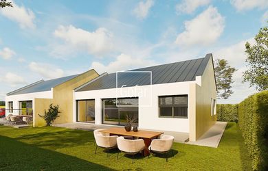 GOFAR| Nadčasová architektúra a priestor – 4i RD pri Dunaji s terasou, záhradou a parkovaním, Horný Bar, okr. DS |Exkluzívne