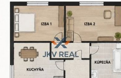 2-izbový byt po rekonštrukcii na predaj – Levice