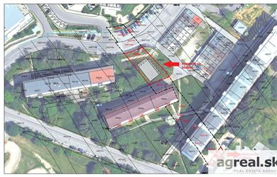 Predaj- stavebný pozemok na komerčné účely- administratívu budovu, ul. Kadnárova/ Hečková, BA III- Rača
