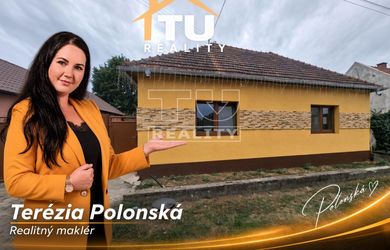PRIPRAVUJEME 
Rodinný dom v obci Čeľadince s pozemkom 1400 m2