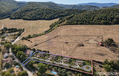 CreeX Reality - Výnimočný stavebný pozemok 2 889 m² s výhľadom + 1,1 ha na dokúpenie – Kysak