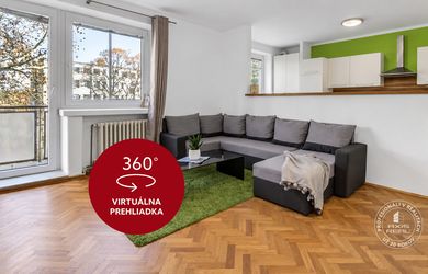 AXIS REAL | 2i zariadený, balkón, pivnica, výťah, pri Horskom Parku